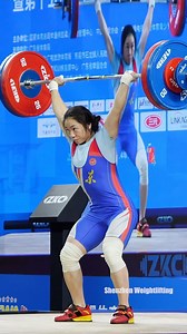 More gals like squat jerk now 2024 Chinese Nationals W59 李娇 (Li Jiao) #snatch #cleanandjerk #olympicweightlifting #chineseweightlifting #anta | Shenzhen Weightlifting Association