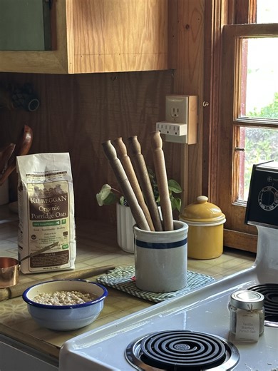 Ballerina Farm Store on Instagram: "Our newest product just arrived at the farm! The Scottish Spurtle is a traditional tool with a long history. It was originally used to stir porridge, designed to prevent clumping and create a smooth, even texture. It’s a simple, beautiful object made to last and meant to be used every day. Follow the link in our bio to shop our newest product!"