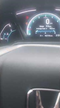 2016-2020 honda civic dash board warning lights. How to reset