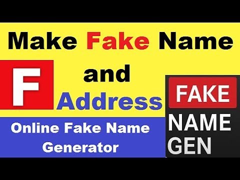 How to Use fake name generator Easy 2017 ! What is Fake Name Generator