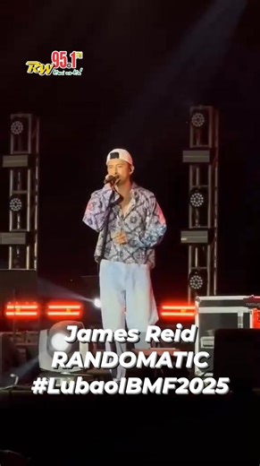 James Reid serenaded the crowd with his hit song RANDOMATIC on Day 3 of the Lubao International Balloon and Music Festival! #RW951FM #LubaoIBMF2025 #JamesReid #LIBMF2025 | RW 95.1 FM