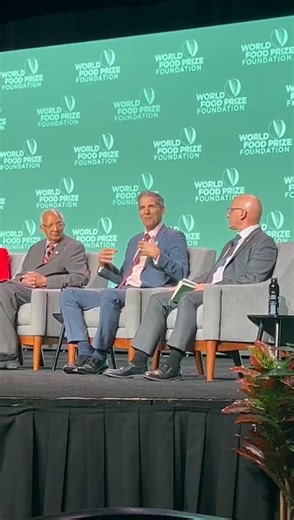 23 reactions | Change is hard in any profession! GFN Board Chairman Paul Temple talked about farmers and the need to change at the recent World Food Prize. #GFNMobilizing | Global Farmer Network | Facebook