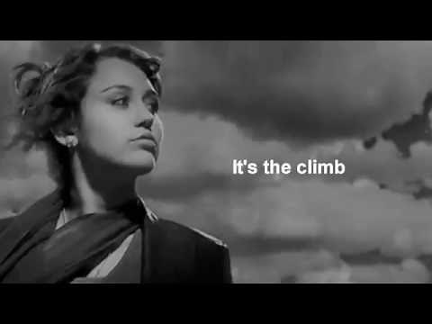 Miley Cyrus - Acapella The climb (with lyrics)