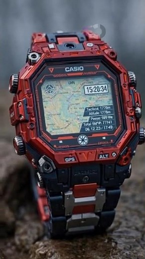 This CASIO G-SHOCK Looks Too Advanced to Be Real 🤖⚡