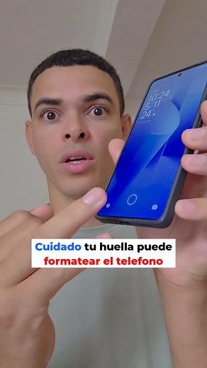 Tu huella puede formatear tu telefono #telefonos #formateo #celular #tipstecnologia #viralpost #reelviral #reelviralfacebook #telefonia | TecnoBram