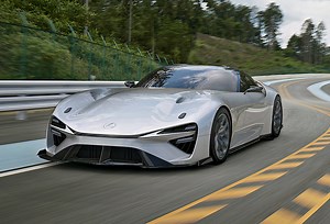 Lexus Electric Supercar Concept Might be the LFA's Successor