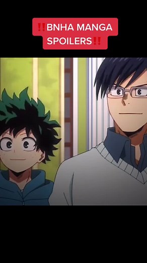 Heartbreaking Iida x Deku Moment | BNHA Manga Spoilers