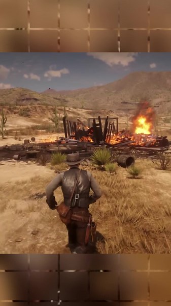 Casa Explodindo em Red Dead Redemption 2