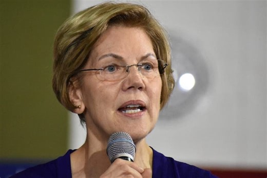 Elizabeth Warren Blasts Amazon For Internet Meltdown, Says 'If A Company Can Break The Entire Internet, They Are Too Big'