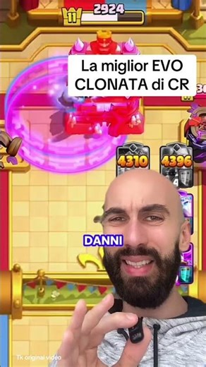 The best cloned EVO card on CLASH ROYALE