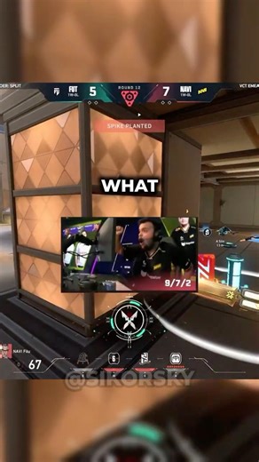 WHAT WAS THAT!? CRAZY FLICK IN 1V2 BY FILU! #foryou #valorant #valorantclips #vct