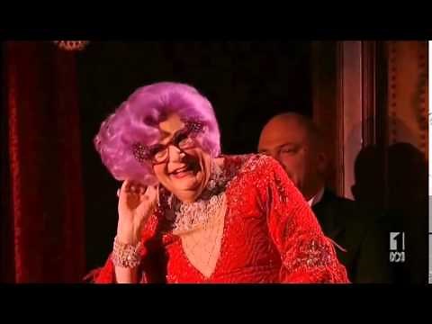 dame edna in royal box