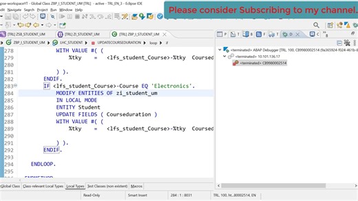 Part 14： Unmanaged ABAP RESTful Application Programming Model (RAP) - Determinat