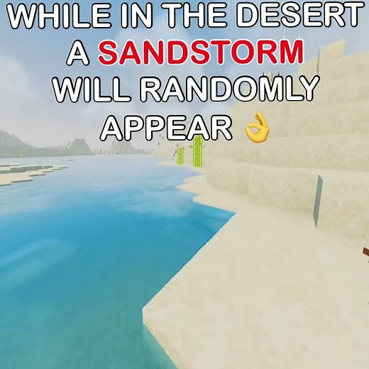 Minecraft PE: Realistic Sandstorm Addon