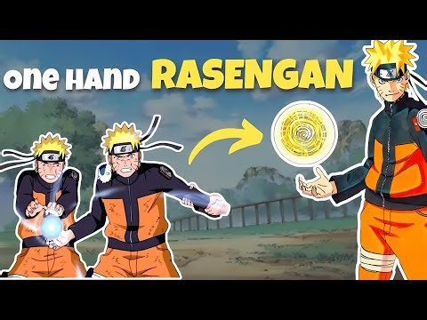 One-Handed Rasengan Explained || Naruto Series #anime