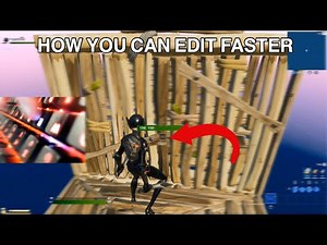 EDIT FASTER in only 10 Minutes in Fortnite..