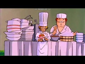 DBZ Goku eats fast at grand kai Tournament