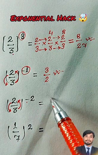 Exponential Concept 🤯 #unstoapablestudy #fblifestyle #unstoapablestudy0111 #exponential | Unstoapablestudy0111