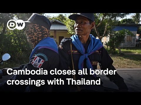 Thailand-Cambodia fighting spreads as 800,000 remain displaced | DW News