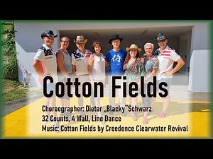 Linedance Cotton Fields Demo & Teach