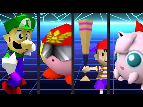 How To Unlock Every Smash Bros. 64 Character (fast method)