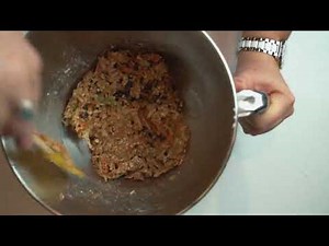 Quick and healthy plum pudding