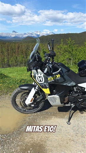 Fresh Rubber! Mitas E10 / Enduro Trail XT on the 2025 Norden 901 Expedition.