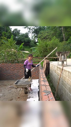 Swimming pool construction - part 2 #bushcraft #outdoors #offgridliving #offgrid #build #building #camping #cabin #logcabin #shelter #fypシ #foryou