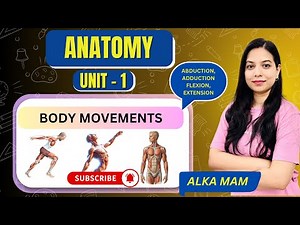 Body Movements in Human Anatomy | Flexion, Extension, Rotation & More Explained | ALKA MADAM