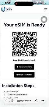 How to Install Your Uplin eSIM on iPhone | Step-by-Step Guide. #esim #ios #iphone