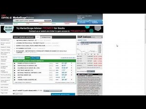 S&P Capital IQ: Intro to using the Portfolio Analysis Tool