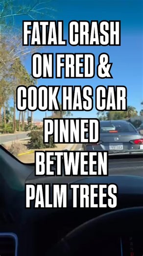 760today on Instagram: "20-year-old Riverside woman killed in crash on Fred Waring Drive. Riverside County has identified the person killed in a crash in Palm Desert on Friday morning, as 20-year-old Jamie Licht of Riverside. Firefighters were dispatched at approximately 10:22 a.m. to the intersection of Fred Waring Drive and Cook Street. When the first fire engine arrived on scene, crews found one vehicle on its side with major damage, pinned between palm trees. The crash caused the intersectio