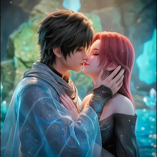 In search of gods | tuoba ye and yu shi qie they first kiss time to each other #donghua #btth
