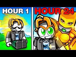 I Spent 24 Hours in JOJO Roblox!