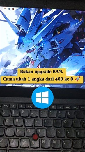 Bukan upgrade RAM. Cuma ubah 1 angka dari 400 ke 0 🚀 Windows secara default kasih delay 400ms buat animasi menu. Makanya kadang terasa ada jeda kecil tiap klik. Kalau mau lebih responsif, cek MenuShowDelay di Regedit. ⚠️ Jangan asal ubah registry kalau belum paham. Backup dulu sebelum edit. 💬 Kamu tim Windows default atau suka tweak biar lebih responsif? 📌 Save biar nggak lupa 🔁 Share ke teman yang suka oprek PC #WindowsTips #Regedit #MenuShowDelay #TweakingWindows #TipsPC #OptimasiPC #Belaj