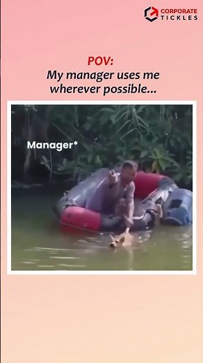 My Manager Uses Me Wherever Possible 😂 | Corporate Life Reality | Office Meme