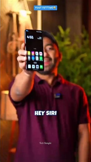 awesome tricks | voice lock | lock screen in voice Hey siri #voicelook #heysiri #TechBangla