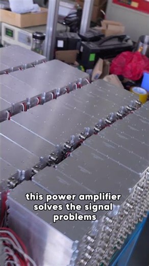 The power amplifiers are currently in production. #dji #drone #signal#factory