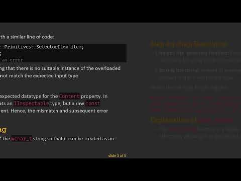 Resolving Type Mismatch Error in winrt::Windows::UI::Xaml::Controls::Primitives::SelectorItem
