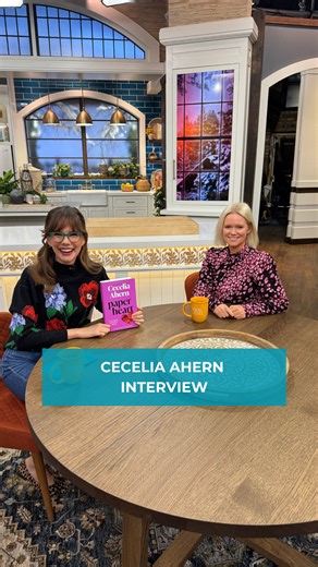 Mary sits down with PS, I Love You author Cecelia Ahern to chat about her beautiful new novel, Paper Hearts ❤️ Watch the full interview on our YouTube! | The Good Stuff with Mary Berg