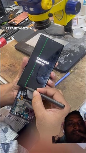 green line repair #samsung #green #mobile #repairing