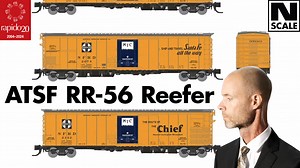 They're back with a new June 21st final order deadline! Our N scale Santa Fe RR-56/60/61 mechanical reefers are now being offered in many more schemes in order to expand the eras that they can be run in. They're not just for the transition guys; now anyone modelling the 70s, 80s and even the 90s can get in on the action! Visit our website or see your dealer to reserve for delivery in 2025! https://bit.ly/4dbQC6e | Rapido Trains Inc.