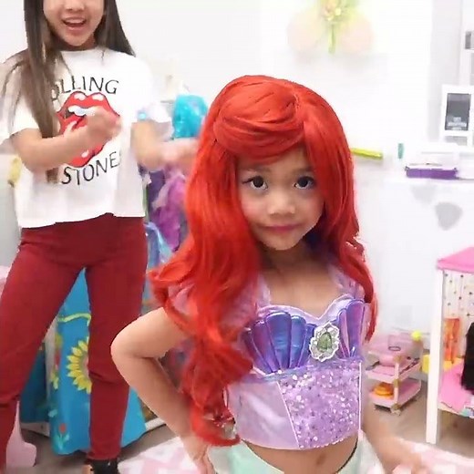 PRINCESS MAKEOVER #Shorts #DisneyPrincess #Disney #PrincessMakeover