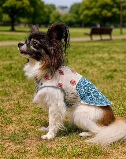 Handmade Quilted Dog Coat – Fleece Lined Patchwork Puppy Jacket – Upcycled Quilt Pet Coat – Small Dog Apparel - Etsy
