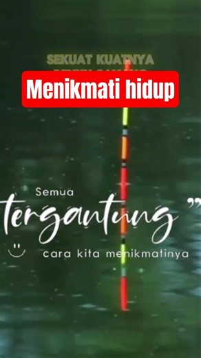 semua tergantung bagai mana kita menikmatinya