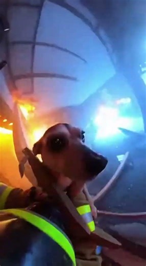 He Ran Into Fire… For One Life 🐶🔥 (Unbelievable Rescue)