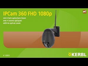 IPCam 360 FHD 1080p with 4x optical zoom (#10809) (FR)