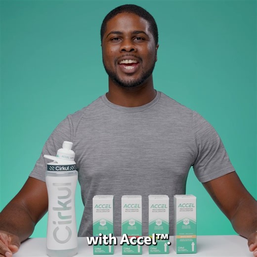 Say goodbye to sluggish hydration and hello to Accel! 🚀 Packed with electrolytes and essential vitamins to help you power through every moment. 💪 Grab yours now and choose from Blueberry Acai, Grapefruit, Lemon Lime or White Peach. Shop at: https://drinkcirkul.com/pages/bundle-builder#accel | Cirkul