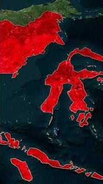Do you know how big Indonesia really is?#chronomaps