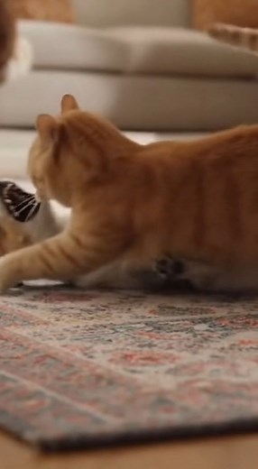 Mom Dog Saves the Day 😂 #CatVsDog #FunnyAnimals #ComedyScene | Animals Mood
